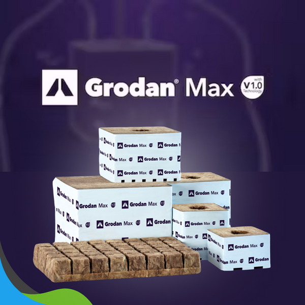 Grodan Max with V1.0 Technology: Specially designed for medical cannabis