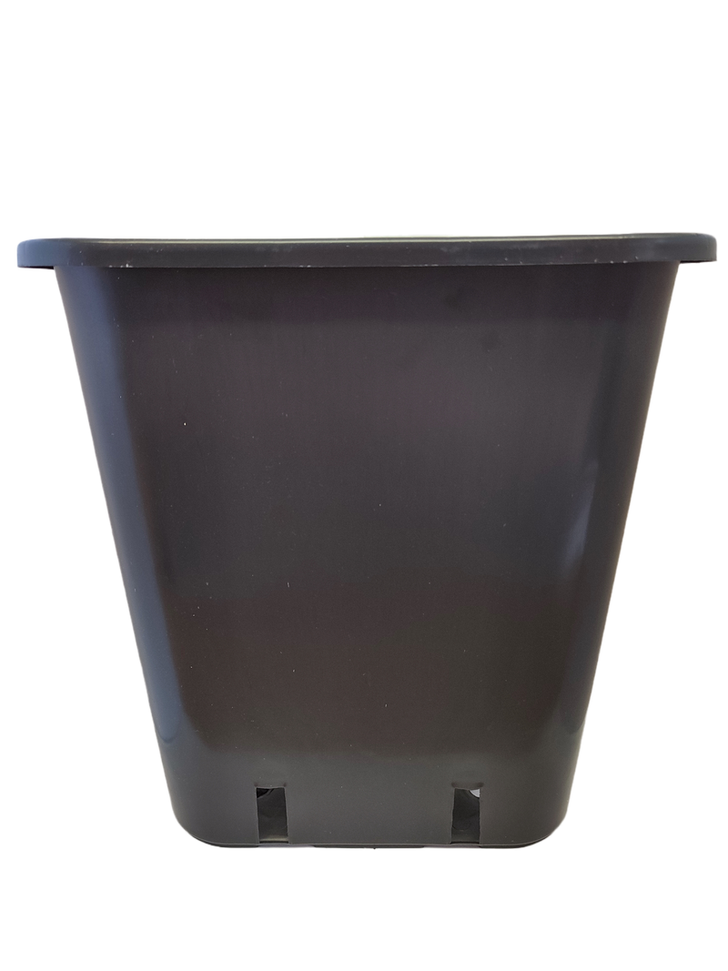 Square Pot With Groove