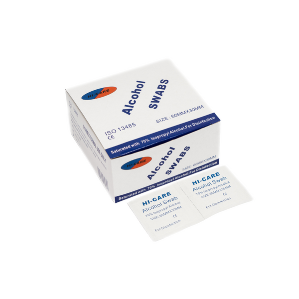 Alcohol Swabs 200 Per Box | Hydrobiz