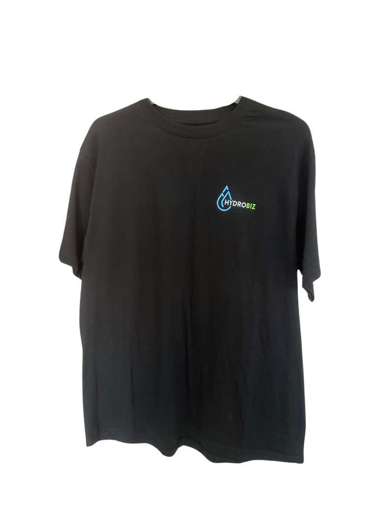 Hydrobiz Tee Shirt: Stylish and comfortable tee featuring the Hydrobiz logo, ideal for showcasing your passion for premium cannabis cultivation.