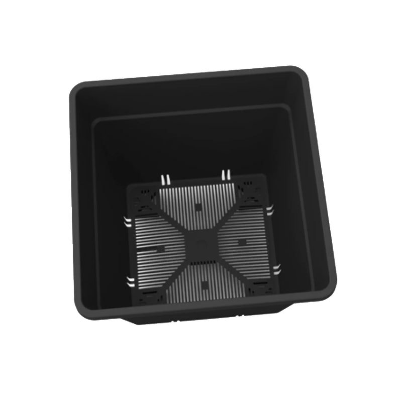 Square Pot With Leg
