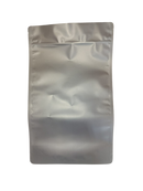 200g black child proof Mylar bag for secure cannabis storage