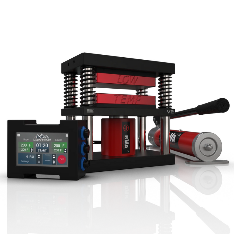 Lowtemp V2 Rosin Press (4x7) Hand Pump