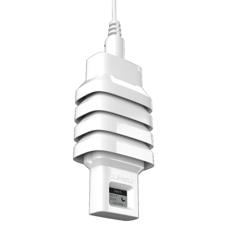  Front view of the MBS-PRO 4-in-1 sensor for Hydro-X Pro, showing its compact design and sensor ports.


