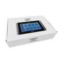  Front view of the NFS-2 Aqua-X Pro irrigation controller showcasing its compact digital interface and sturdy enclosure.

