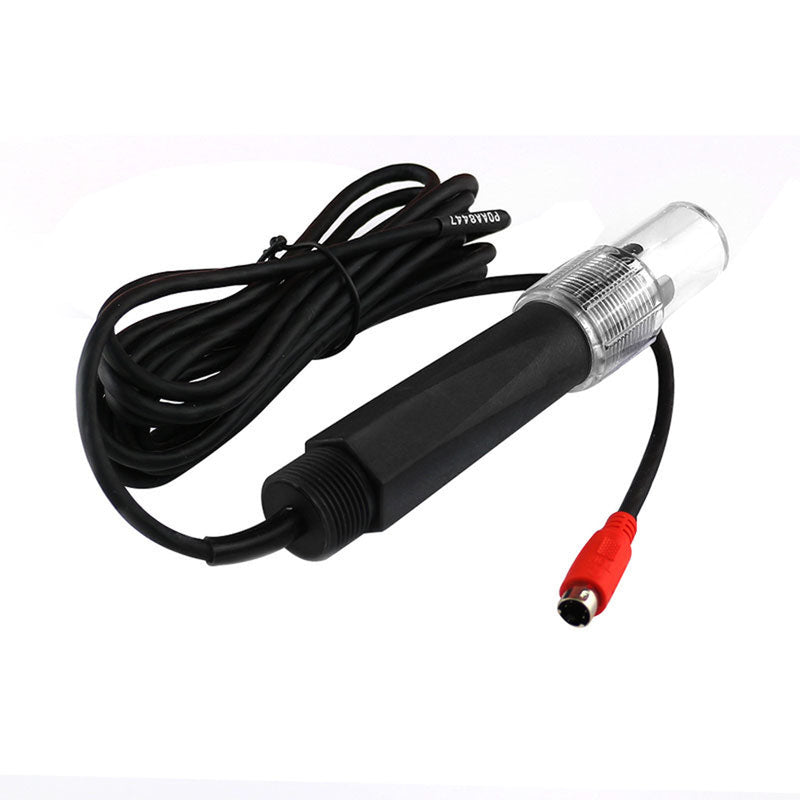 PCT-2 EC Sensor installed in a hydroponic irrigation line for real-time nutrient monitoring

