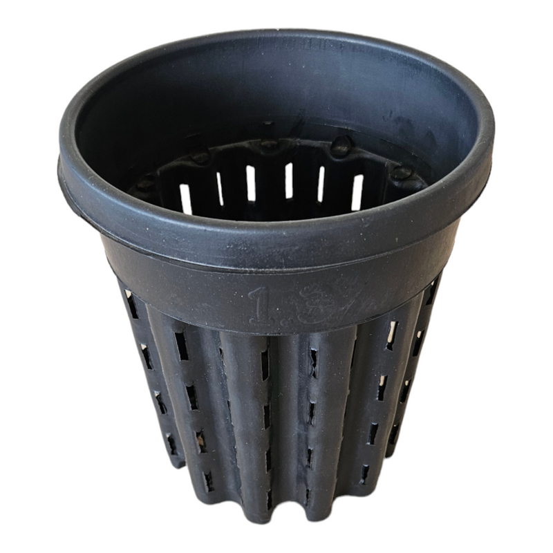 Aero-Pots with air pruning design for healthier root systems, enhanced nutrient uptake, and improved plant growth in various sizes.