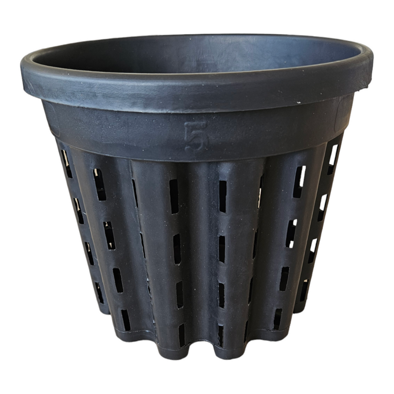 Aero-Pots with air pruning design for healthier root systems, enhanced nutrient uptake, and improved plant growth in various sizes.