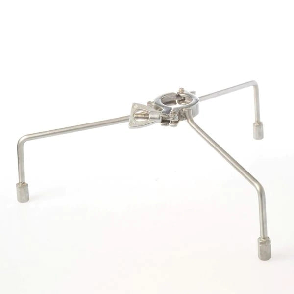 Amadab 1.5" titanium stand for secure dab rig or extraction tool placement