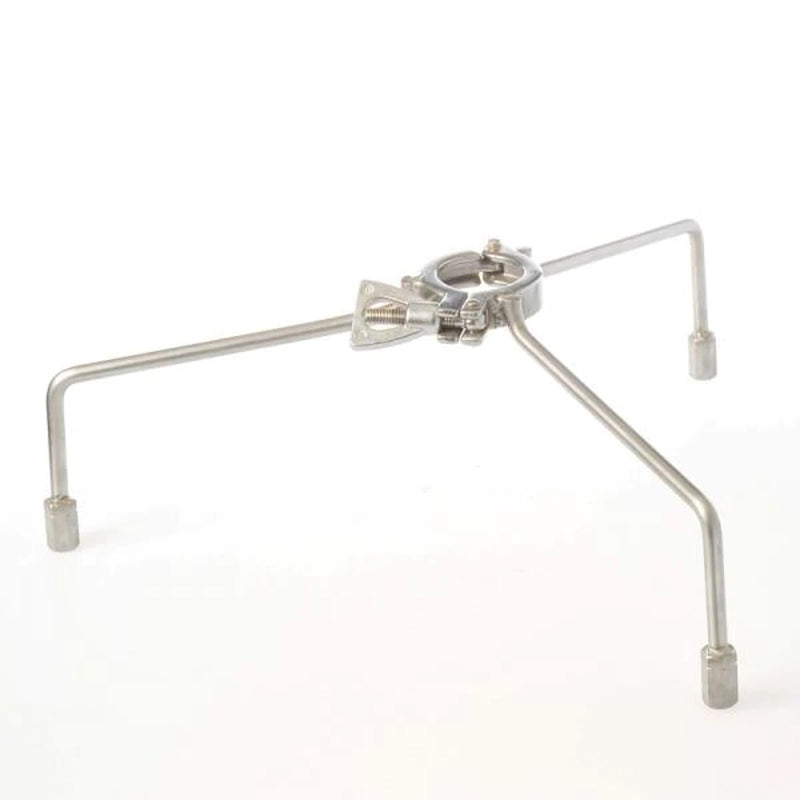 Amadab 2" titanium stand designed for stable holding of clamps or extractor components during use

