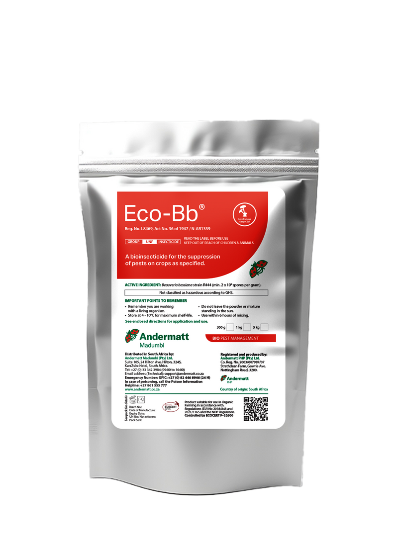 Eco BB for organic pest control, utilizing natural solutions to manage and prevent insect infestations.