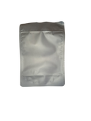 Black child proof Mylar bag 50g – secure packaging keeps contents fresh and protected
