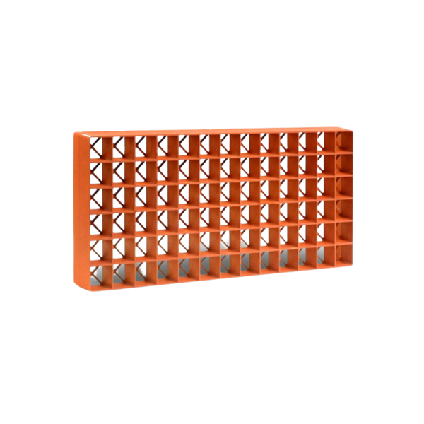 Growsmart tray designed for 36 x 36 rock wool cubes, ideal for organized and efficient plant cultivation.