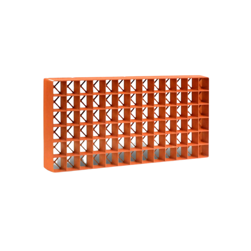 Growsmart tray designed for 36 x 36 rock wool cubes, ideal for organized and efficient plant cultivation.