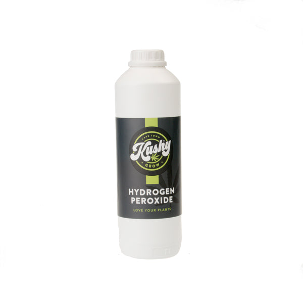 Hydrogen Peroxide for sanitizing, disinfecting, and enhancing plant health by improving oxygen levels in the soil.