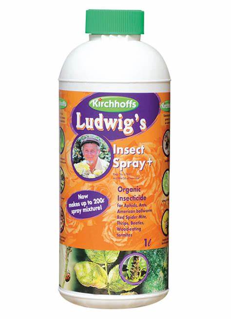 Ludwig's Insect Spray for targeted pest control, designed to effectively manage insect infestations.