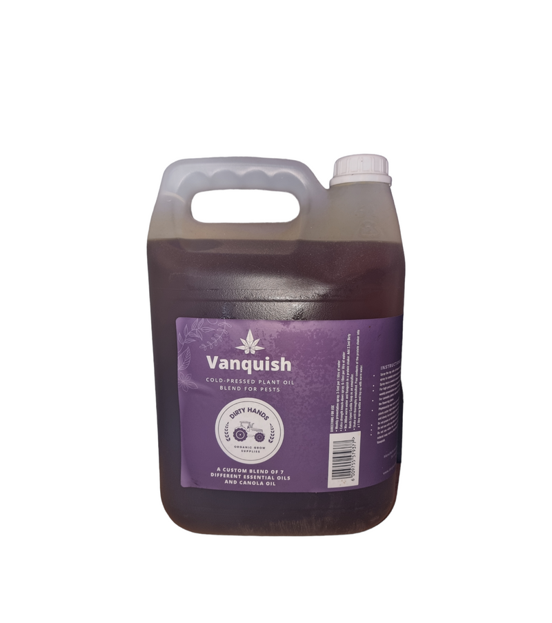 Vanquish for targeted pest control, ensuring a clean and optimal growing environment.