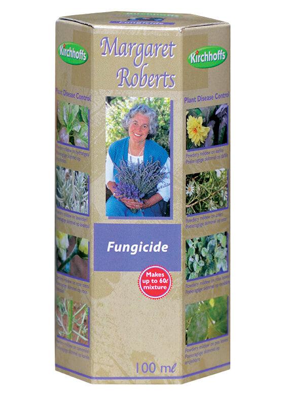 Margaret Roberts Organic Fungicide 100ml for natural and effective treatment of fungal diseases on plants.