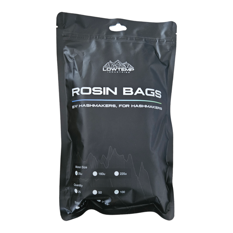 Single Platinum Stitch Hash Rosin Pouch for secure storage and preservation of rosin.