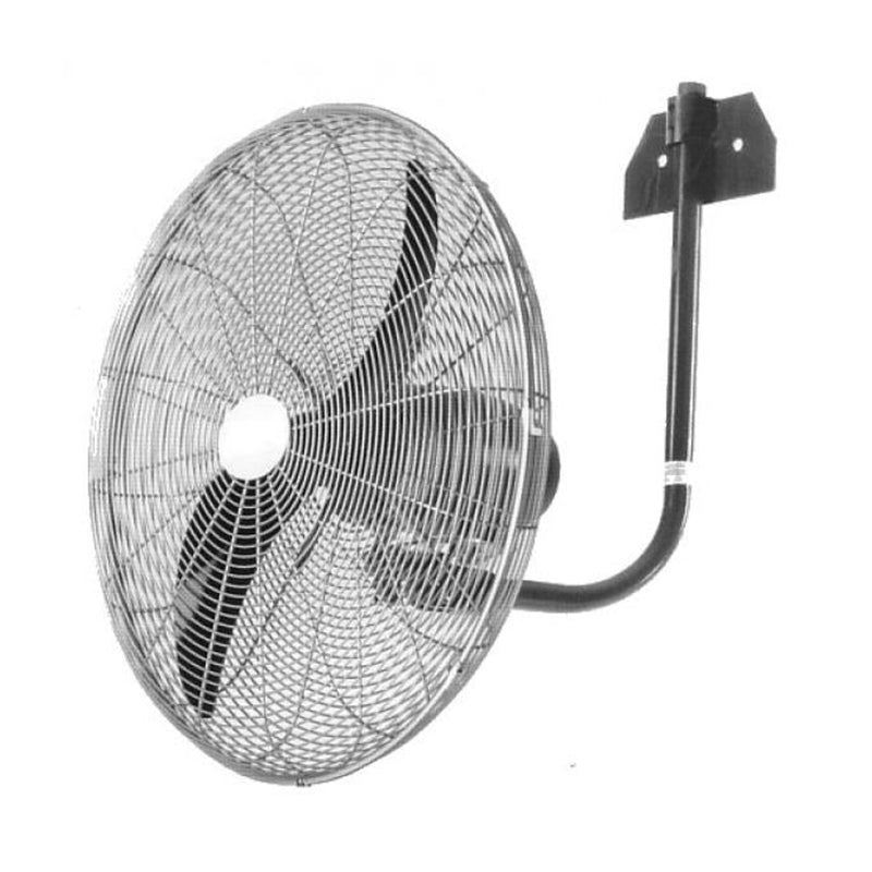 Powerful wall-mounted industrial fan designed for optimal air circulation in cannabis grow environments, featuring adjustable speed settings and durable construction.