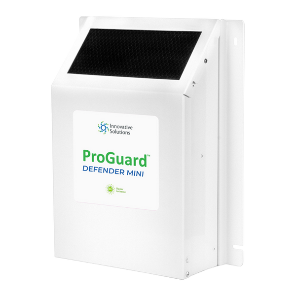 ProGuard Defender Mini air purifier with BPI technology for sanitizing small cannabis grow rooms and indoor cultivation spaces
