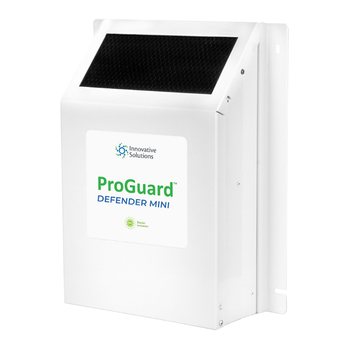 ProGuard Defender Mini air purifier with BPI technology for sanitizing small cannabis grow rooms and indoor cultivation spaces
