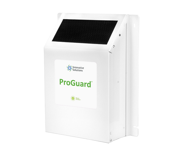 ProGuard DXB Mini air purifier for cannabis grow rooms, eliminates mould, mildew, and airborne pathogens in hydroponic environments