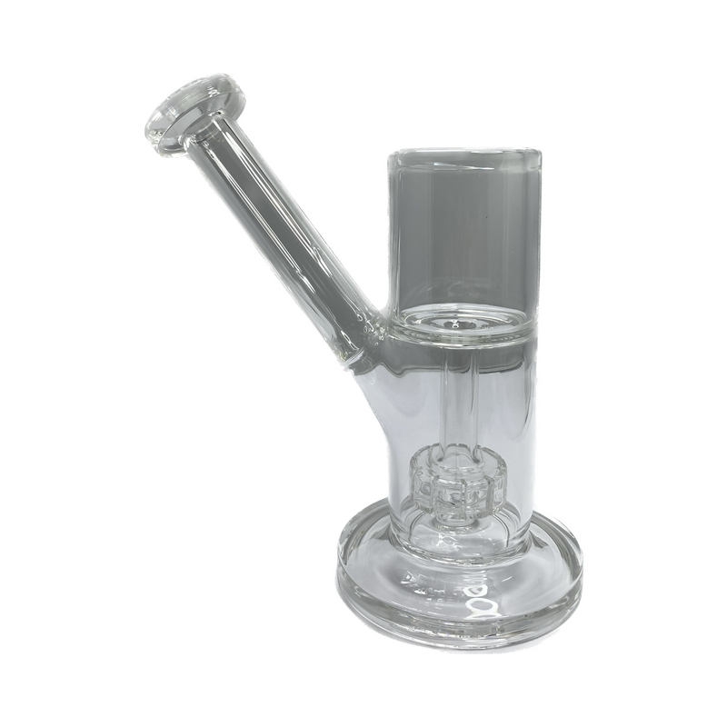 Proxy Dab Rig Attachment with tall slim chamber and drum percolator for smooth, cooled vapor.