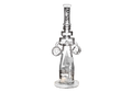 Lookah 36-45cm beaker bong with borosilicate glass, percolator, multiple chambers, and unique design for smooth, stylish smoking.